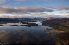 Loch Lomond from the air